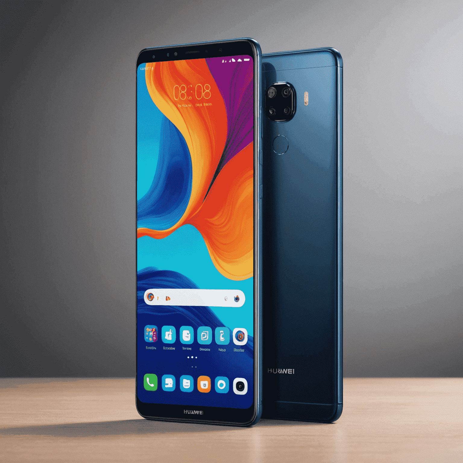 Huawei Pura 70 Pro у руках користувача, демонструючи елегантний дизайн з вигнутим екраном та потрійною камерою